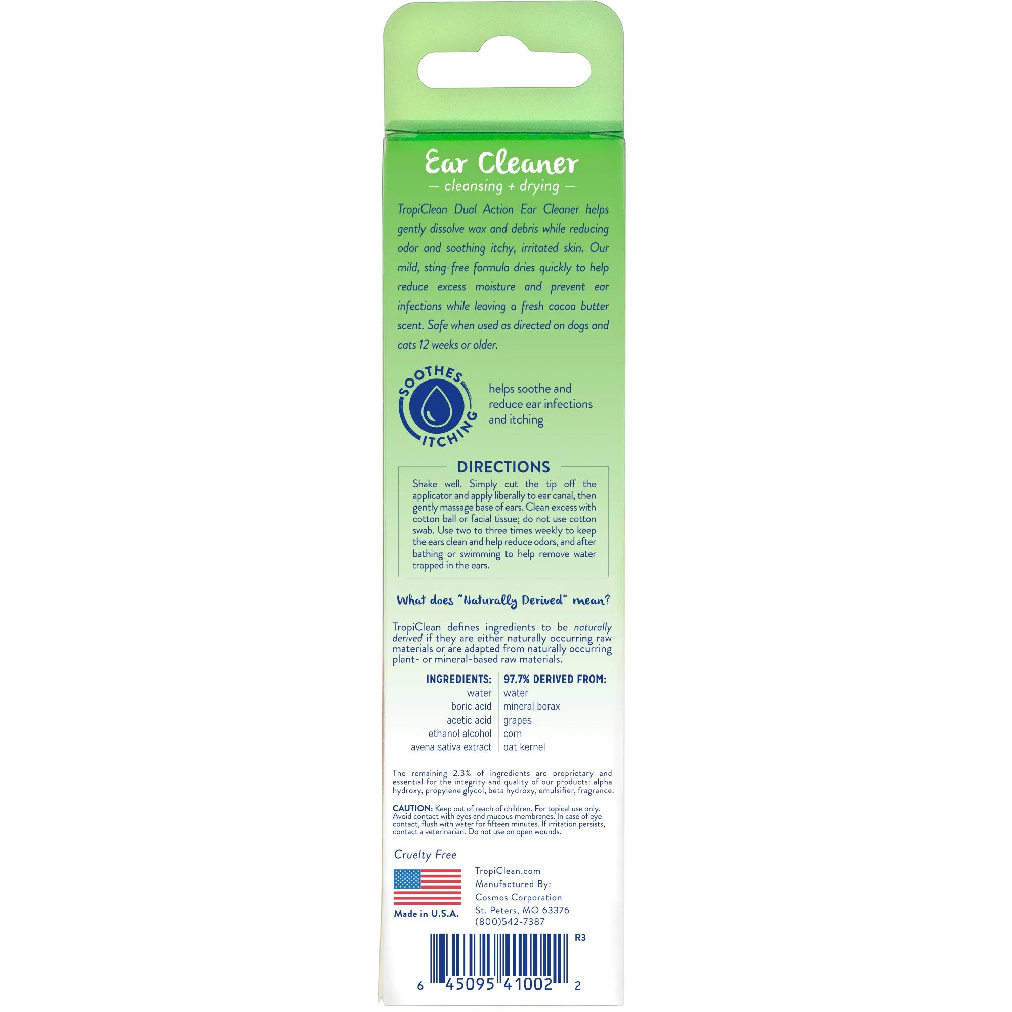 20% OFF: TropiClean Dual Action Ear Cleaner For Pets