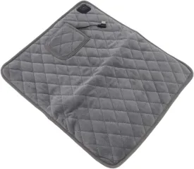 3 Gears Adjustable Temperature Foldable Washable Soft PET Cotton USB Hand Warming Blanket for Office, Home with Indicator Light, Power Supply Mode for Home Adapter, Mobile Phone