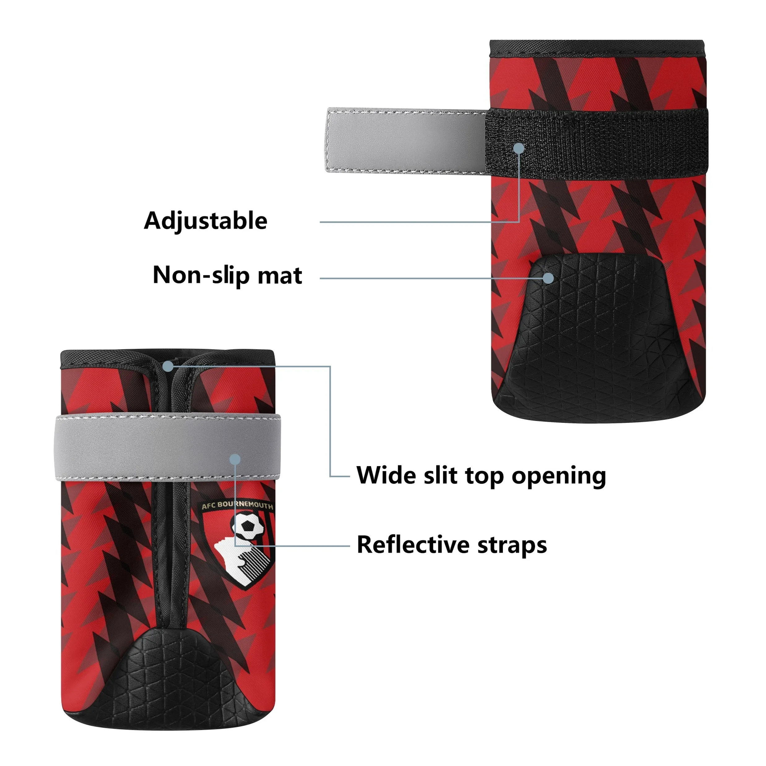 AFC Bournemouth 23 Home-Inspired Non Slip Dog Socks