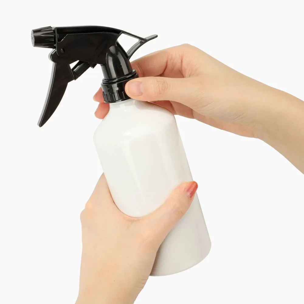 Aluminium Spray Bottle 400ml White