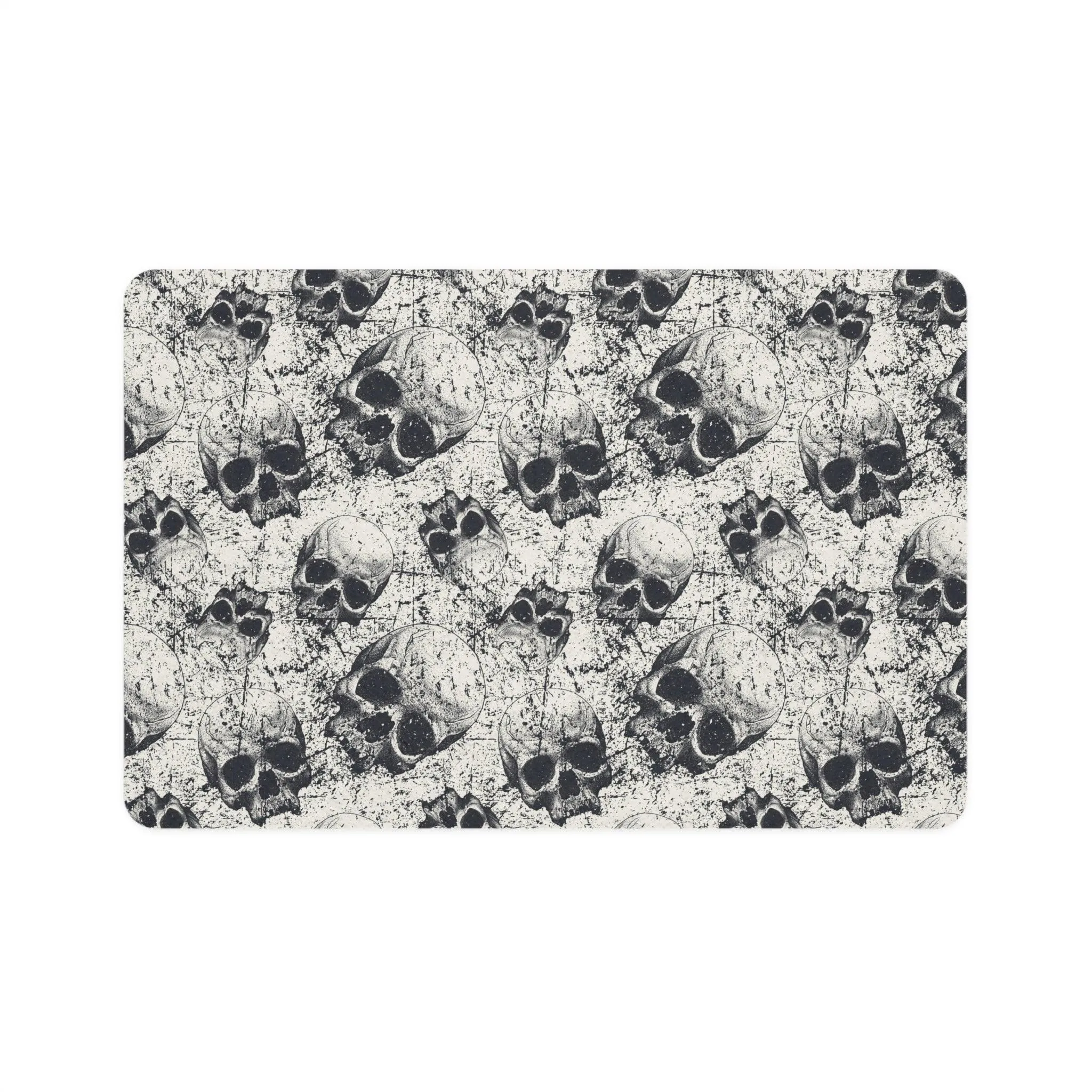 Ancient Skulls Pet Food Mat (12x18)