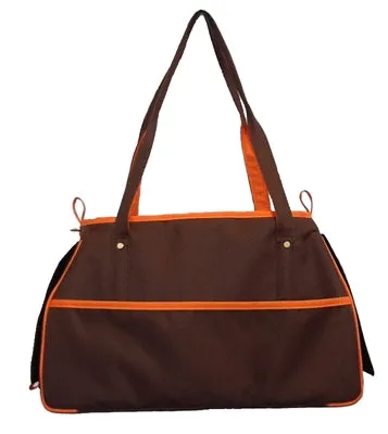 CHARLIE DOG BAG CARRIER - COCOA BROWN COLLECTION