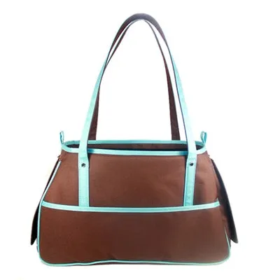 CHARLIE DOG BAG CARRIER - COCOA BROWN COLLECTION