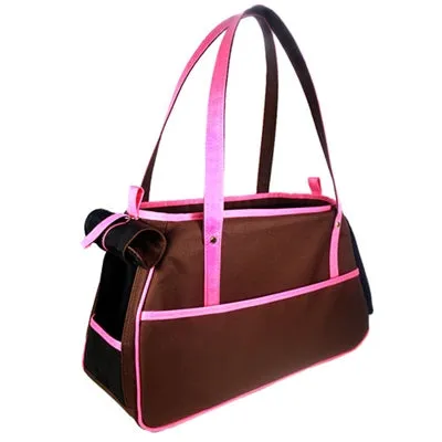 CHARLIE DOG BAG CARRIER - COCOA BROWN COLLECTION