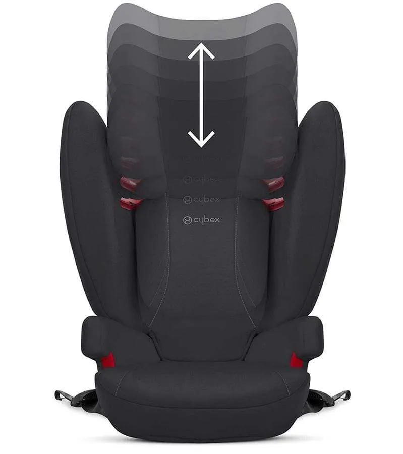 Cybex Solution B-fix Booster Car Seat Volcano Black
