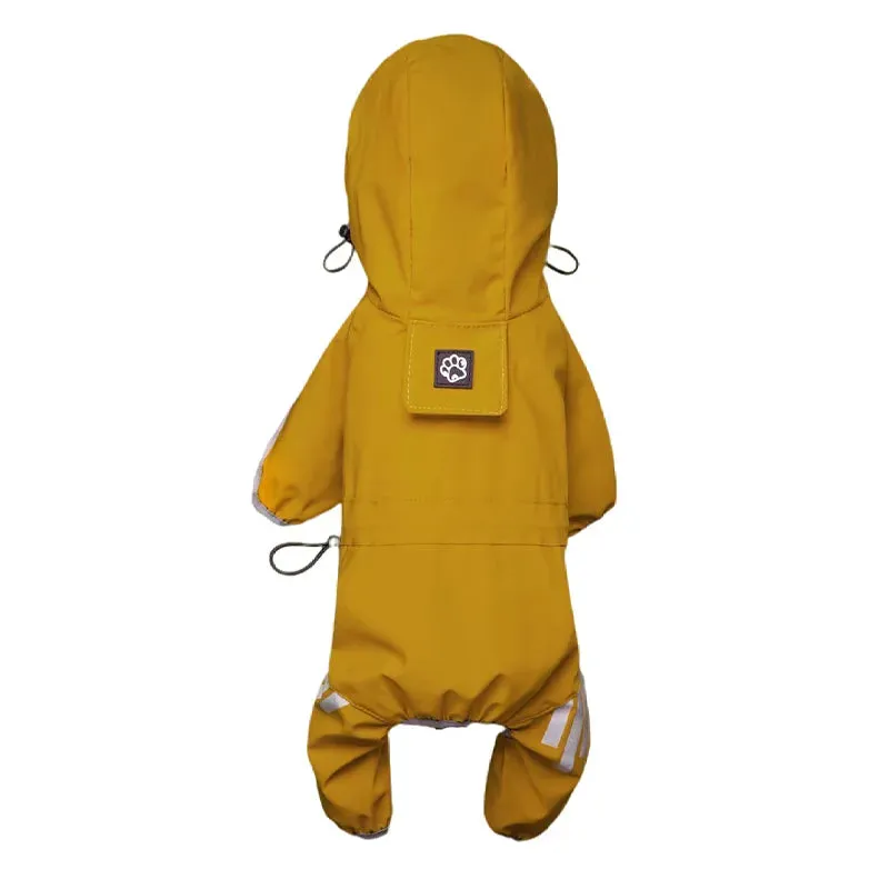 Dog Raincoat Reflective Waterproof Clothes