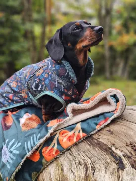 Forest & Fern Waterproof Dog Coat