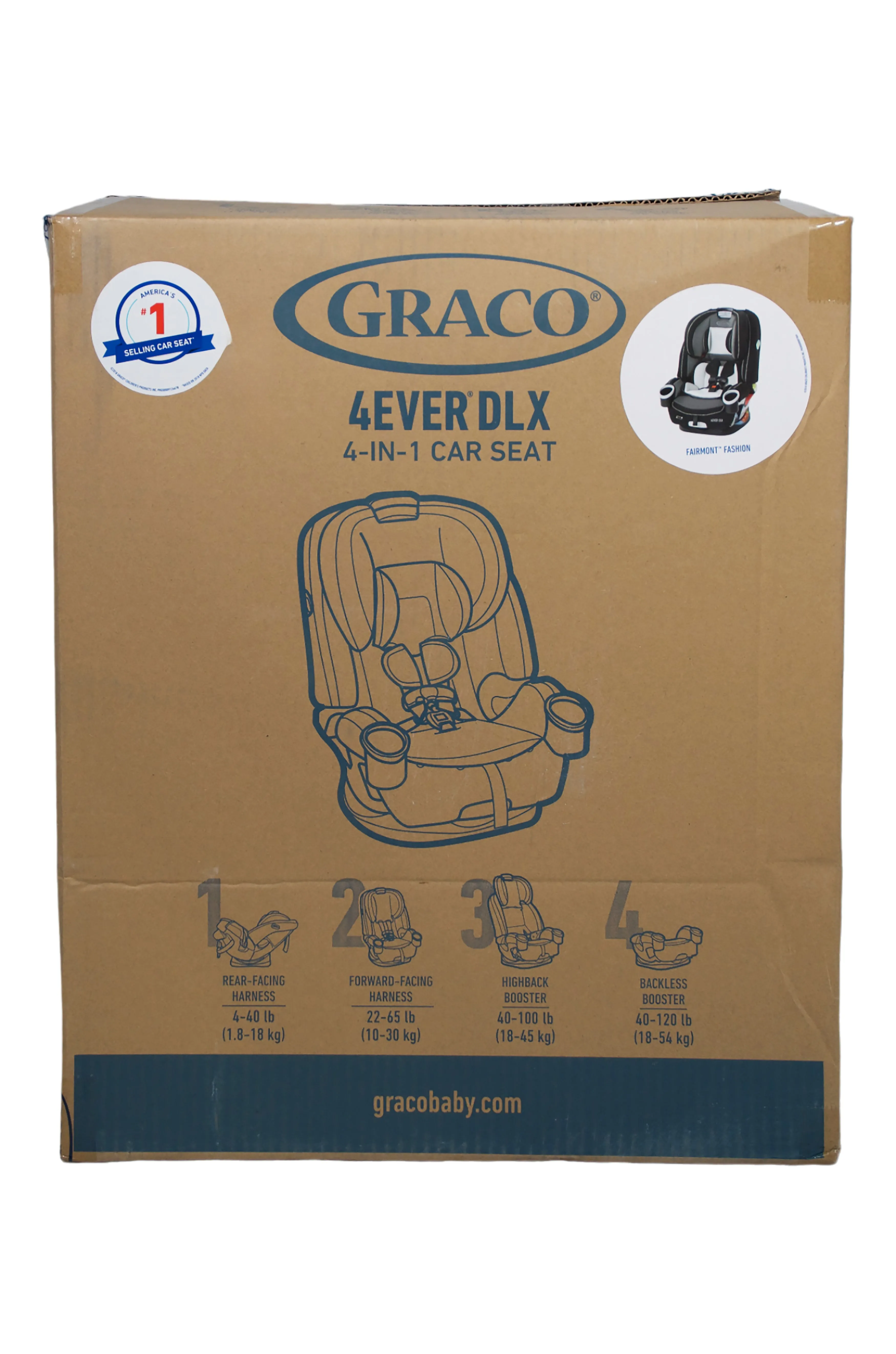 Graco 4Ever DLX 4-in-1 Convertible Car Seat - Fairmont