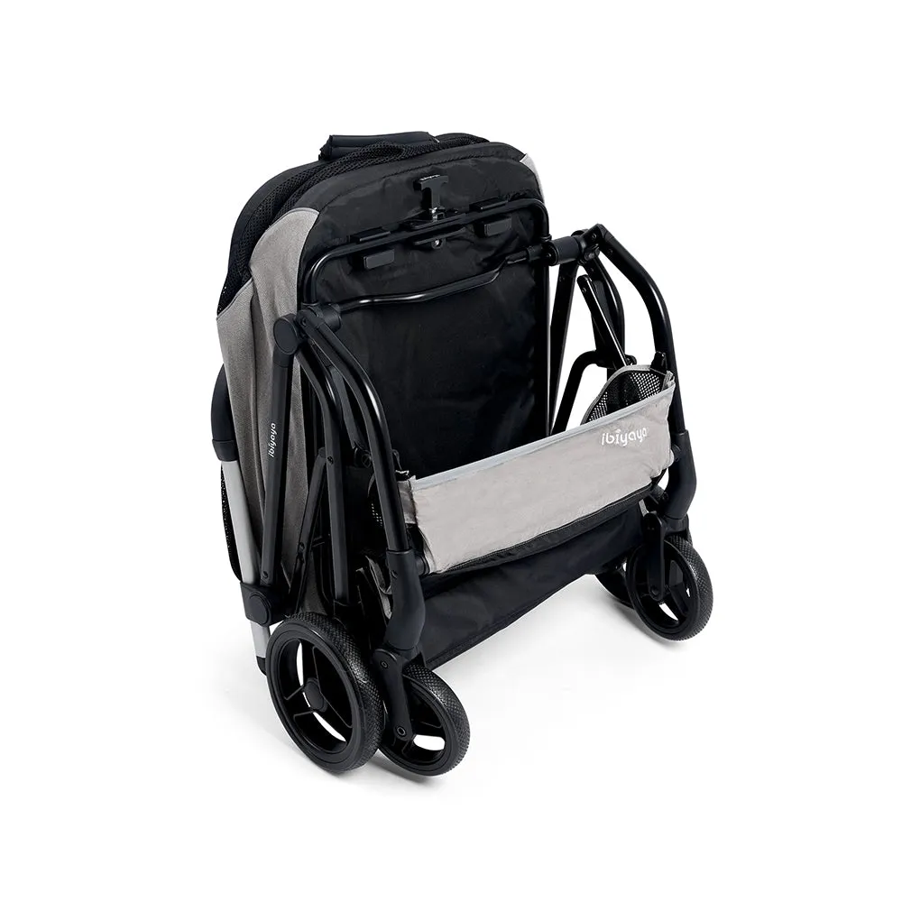 Ibiyaya Instacollapse Detachable Stroller - Taupe