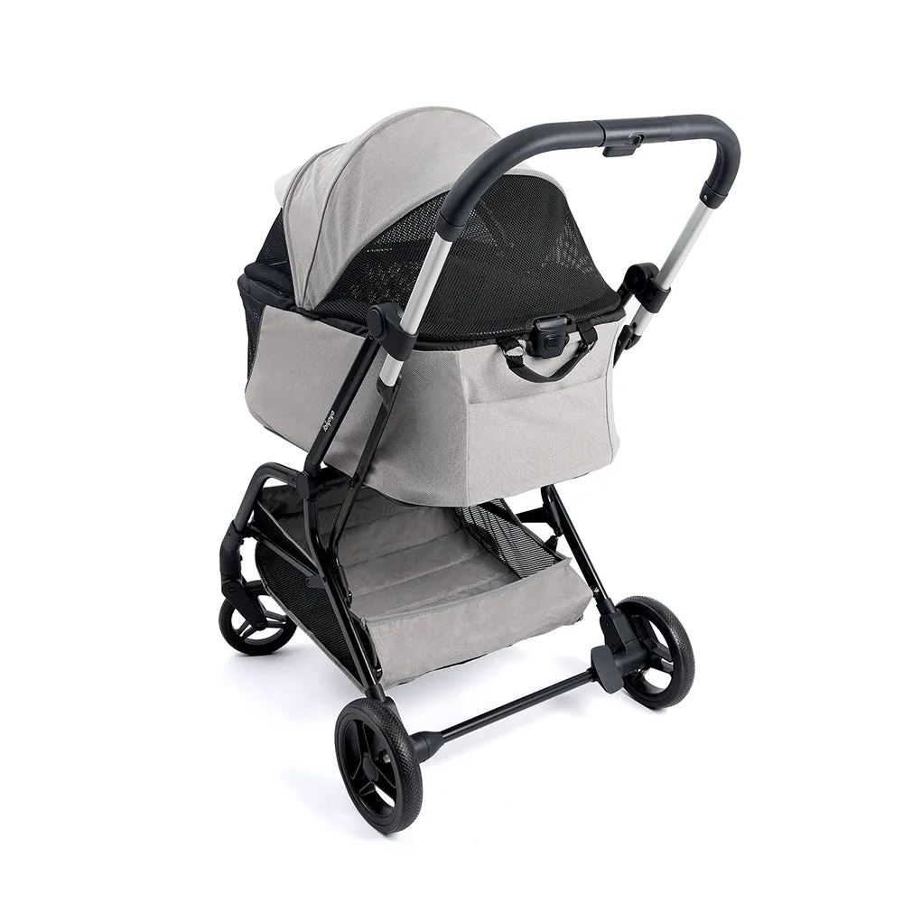 Ibiyaya Instacollapse Detachable Stroller - Taupe
