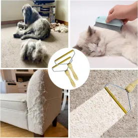 Lint Remover,Lint Roller,Lint Cleaner Pro Fabric Shaver Fuzz Remover Pet Hair Remover for Couch Reusable Dog Hair Carpet Scraper Shaver for Clothes Sweater Woven Coat No More Fluff (Green)