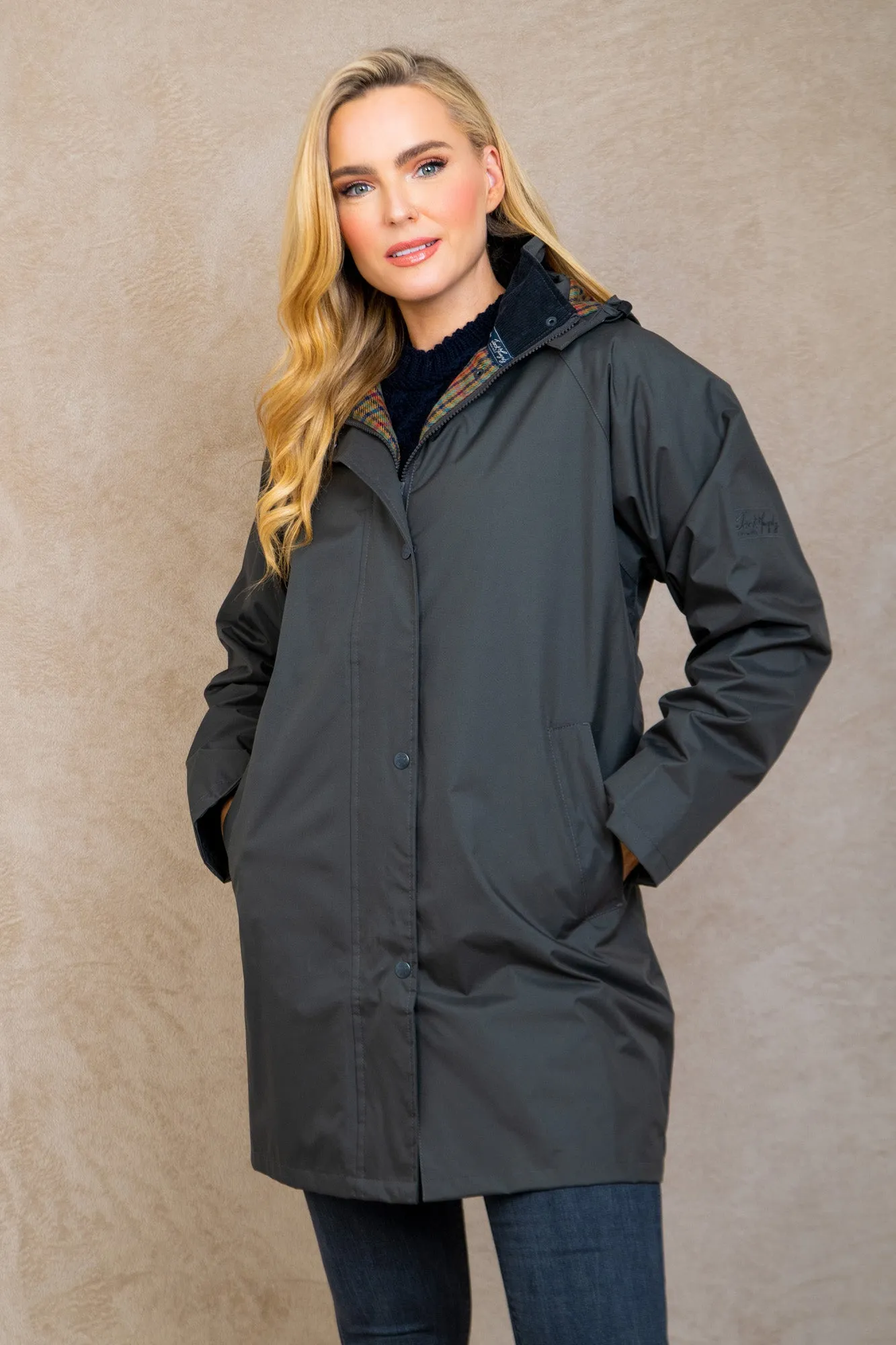 Oxford Waterproof Coat - Olive