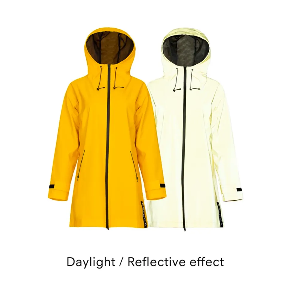 Paikka Reflective Women's Raincoat Long