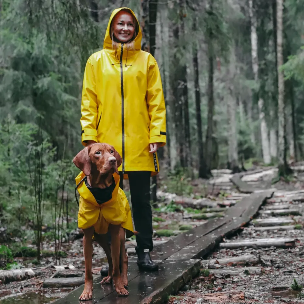 Paikka Reflective Women's Raincoat Long