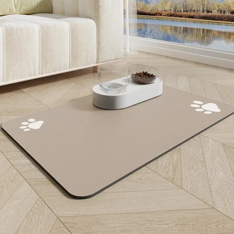 Pet Feeding Mat Absorbent Dog Mat