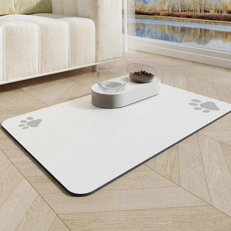 Pet Feeding Mat Absorbent Dog Mat