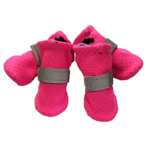 Pet Shoes For Small Dogs Reflective Non Slip Wear Resistant Winter