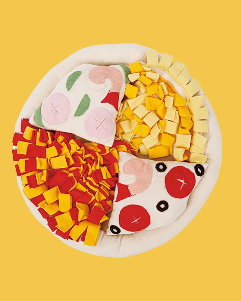 Pizza Snuffle Mat for Dogs & Cats