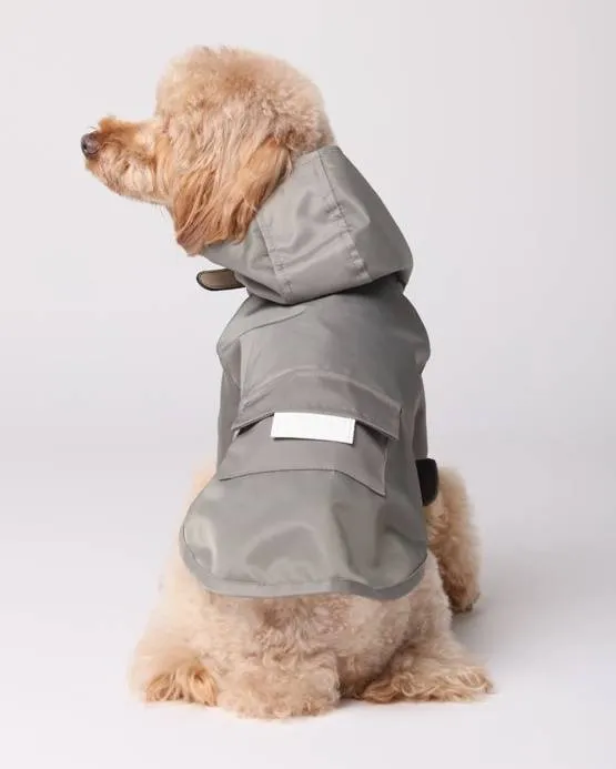 Puddle Jumpin' Gunmetal Rain Jacket