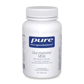 Pure Encapsulations Glucosamine/MSM with Ginger & Turmeric