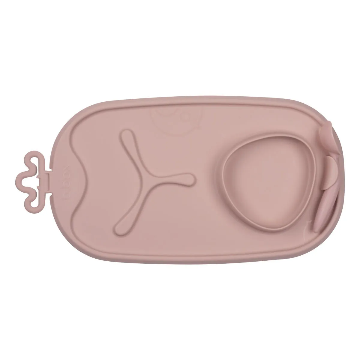 roll   go mealtime mat - blush