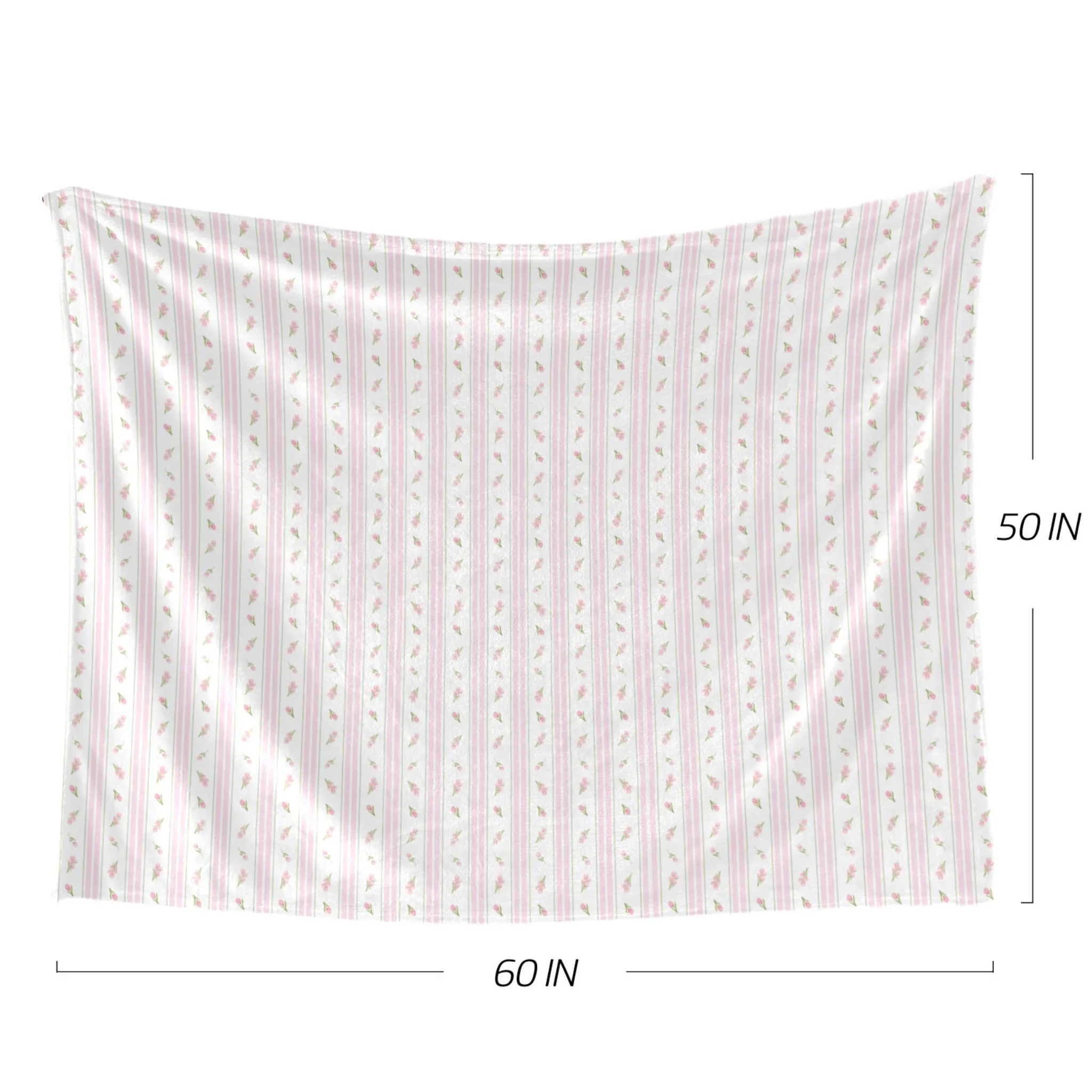 RYSE PINK | Ultra-Soft Micro Fleece Blanket | Durable & Lightweight with Vibrant No-Fade Print