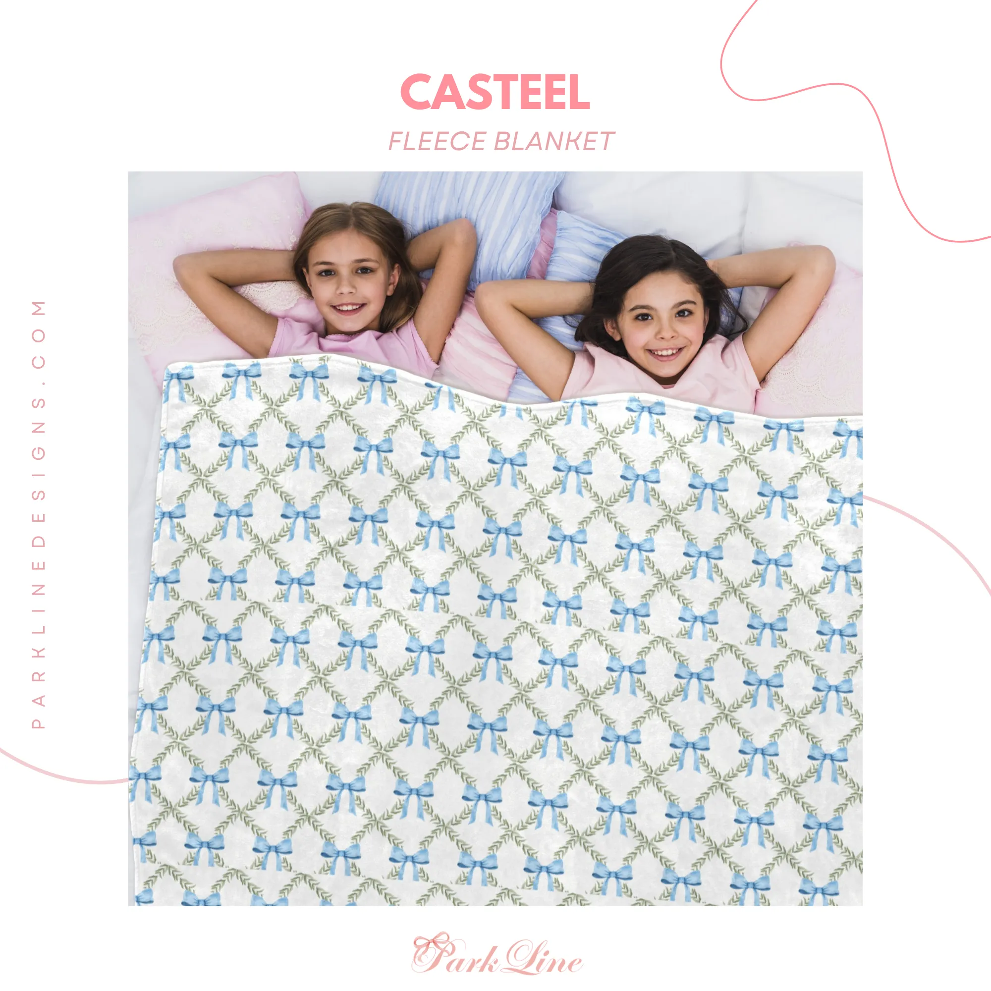 RYSE PINK | Ultra-Soft Micro Fleece Blanket | Durable & Lightweight with Vibrant No-Fade Print