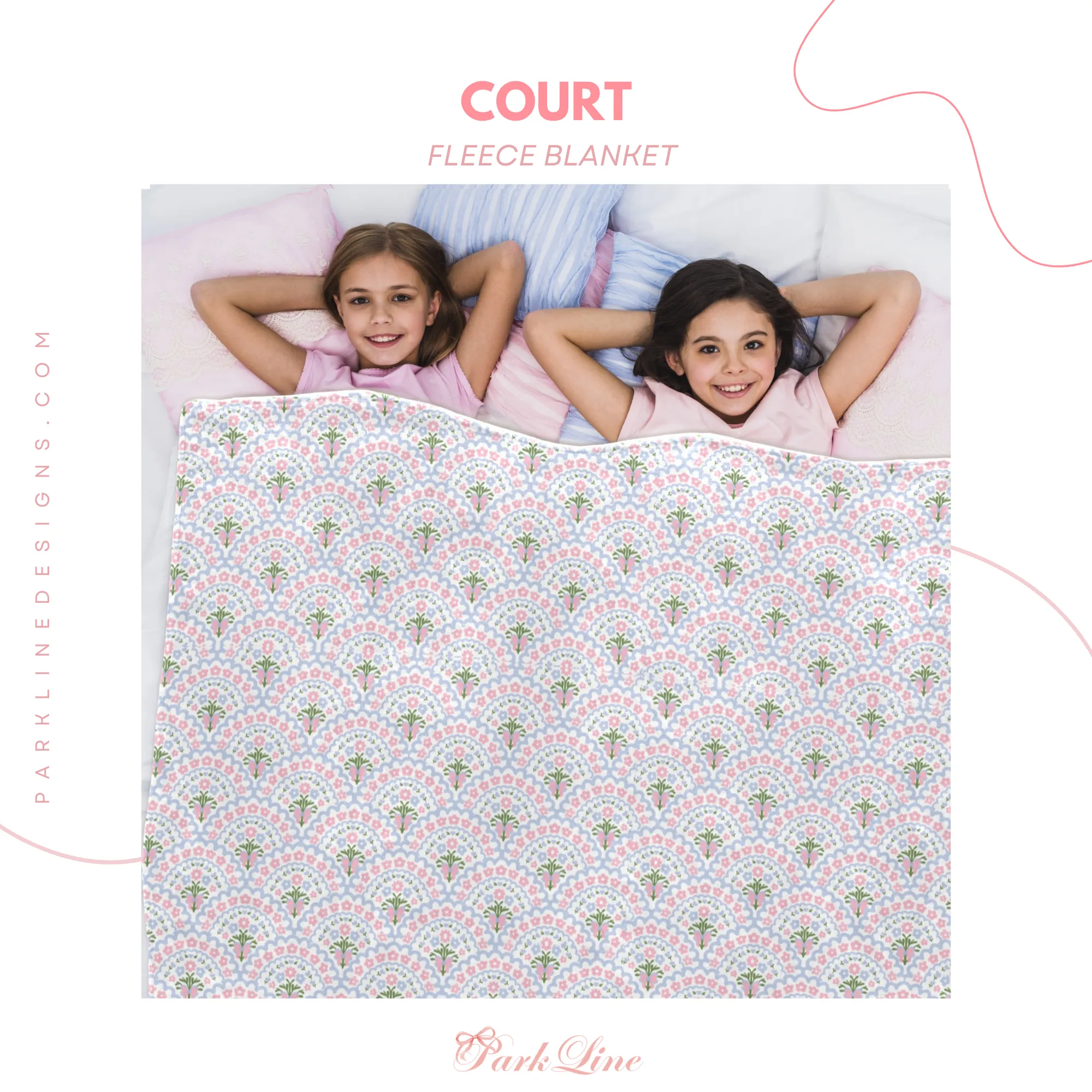 RYSE PINK | Ultra-Soft Micro Fleece Blanket | Durable & Lightweight with Vibrant No-Fade Print