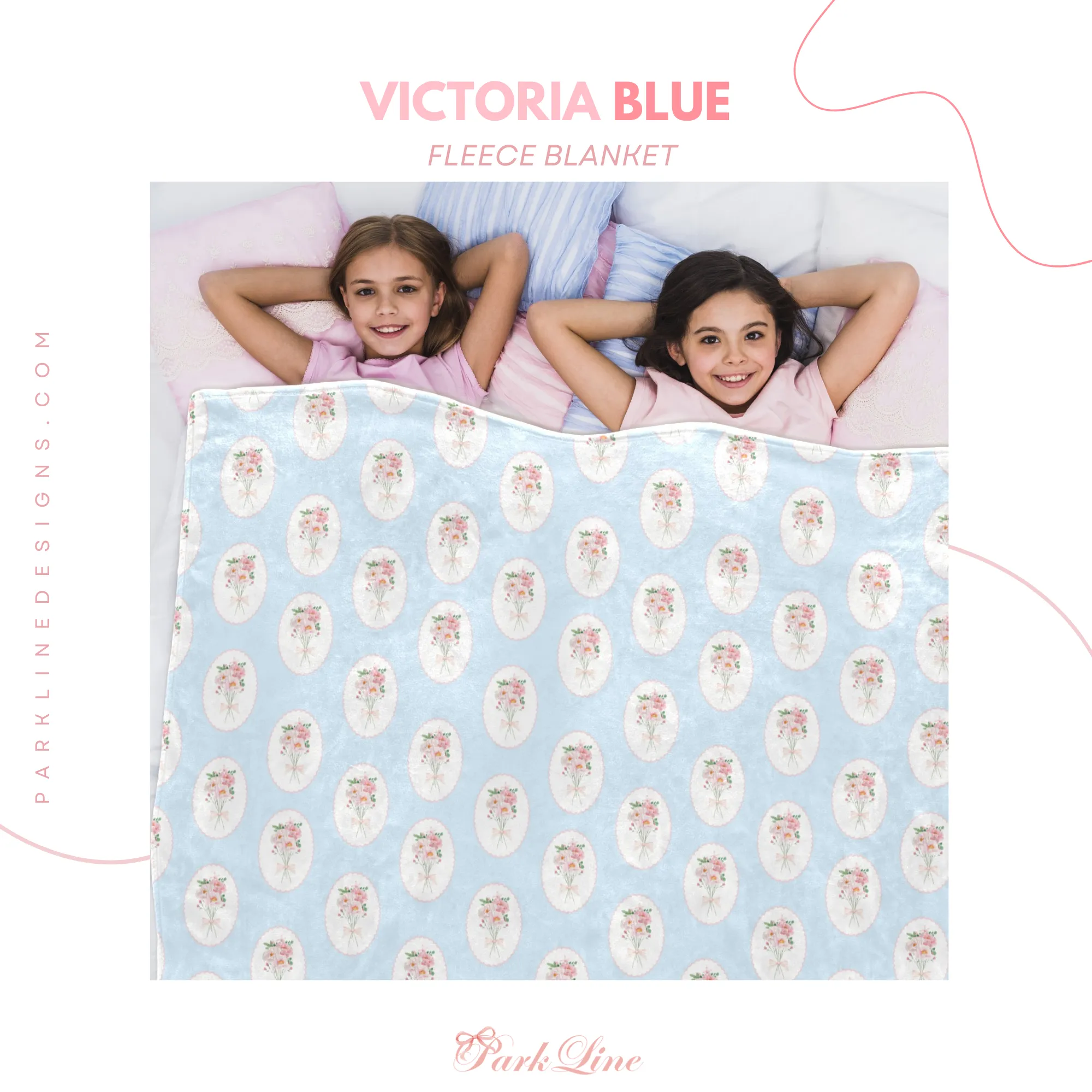 RYSE PINK | Ultra-Soft Micro Fleece Blanket | Durable & Lightweight with Vibrant No-Fade Print
