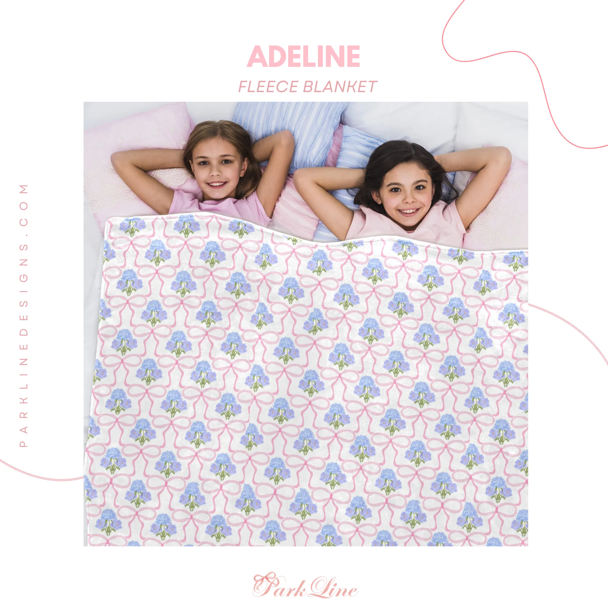 RYSE PINK | Ultra-Soft Micro Fleece Blanket | Durable & Lightweight with Vibrant No-Fade Print