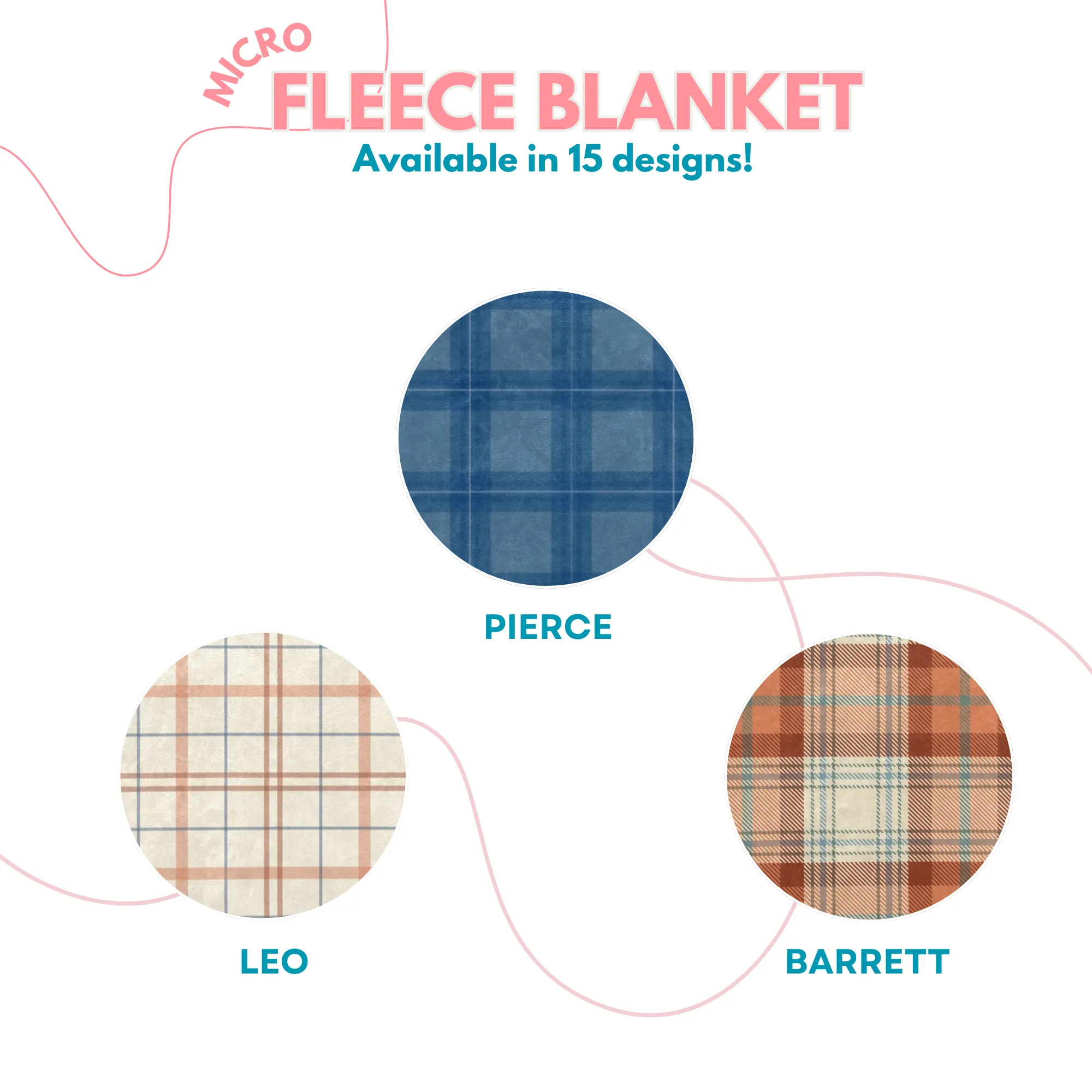 RYSE PINK | Ultra-Soft Micro Fleece Blanket | Durable & Lightweight with Vibrant No-Fade Print