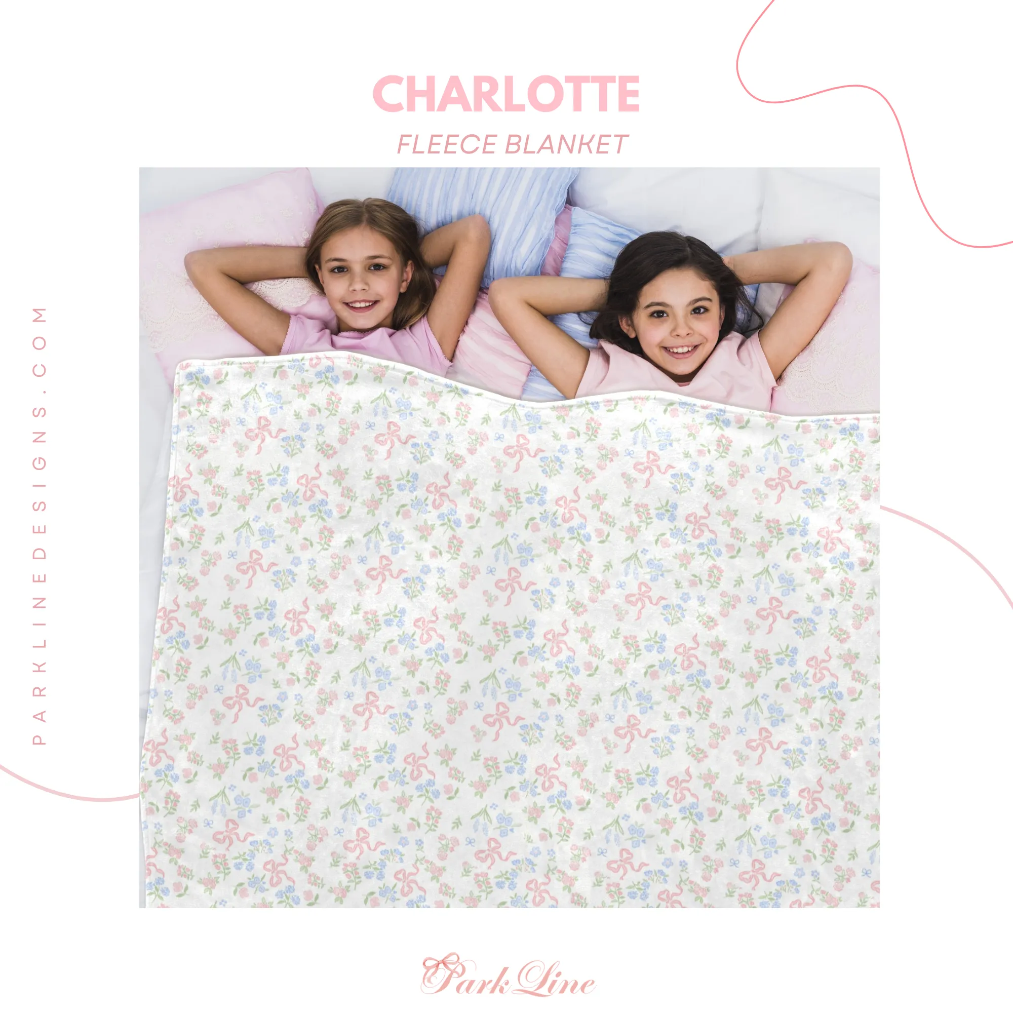 RYSE PINK | Ultra-Soft Micro Fleece Blanket | Durable & Lightweight with Vibrant No-Fade Print