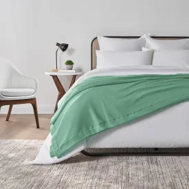Sobellux Hotel Ultra Soft Fleece Blanket | Sea Mist