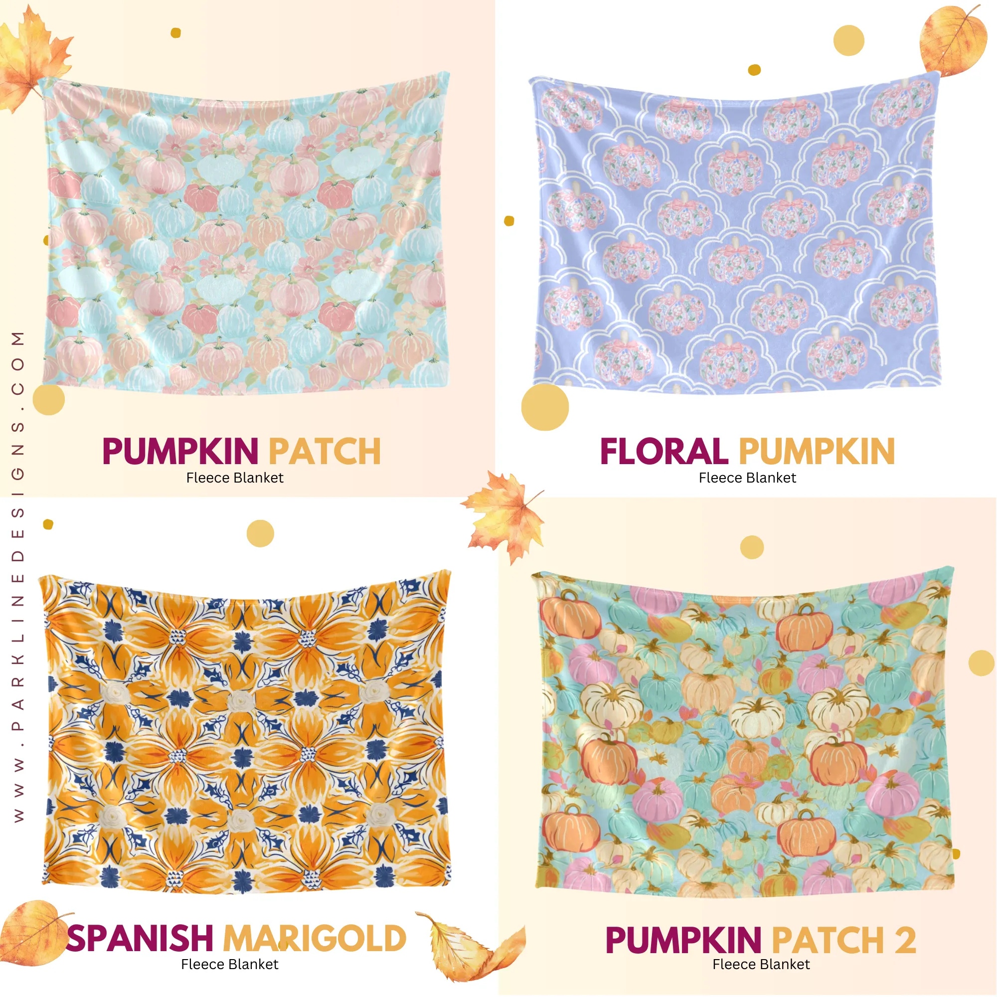 Spanish Sun | Ultra-Soft Micro Fleece Blanket | Durable & Lightweight with Vibrant No-Fade Print | Perfect Autumn Gifts