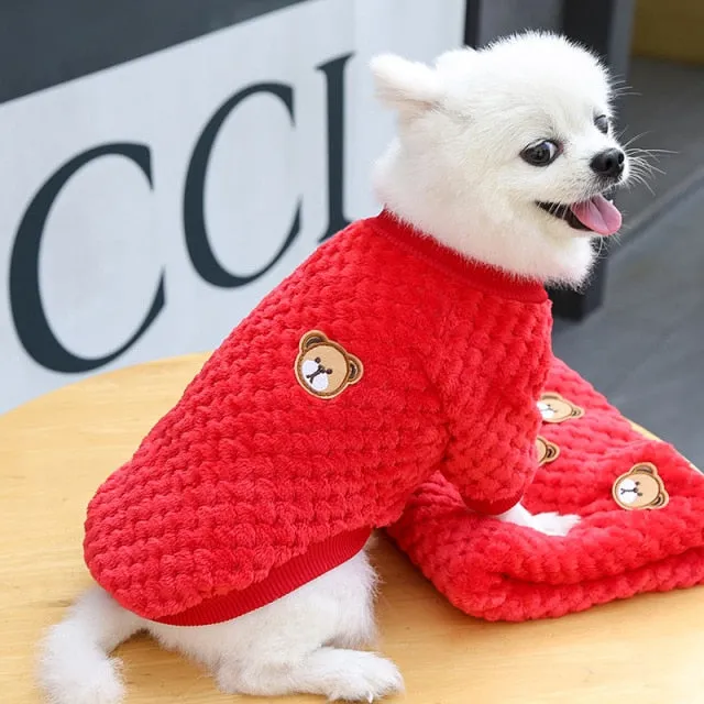 Super Cute Winter Warm Puppy Sweater