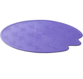 The Boss Cat Feeding Mat (Purple)