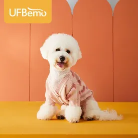 UF.Bemo Princess Style Pet Sweater for Small Dogs – Autumn & Winter Cardigan