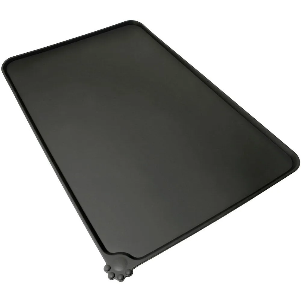 WOOZAPET Silicone Non-Slip Waterproof Large Feeding Mat For Dogs and Cats