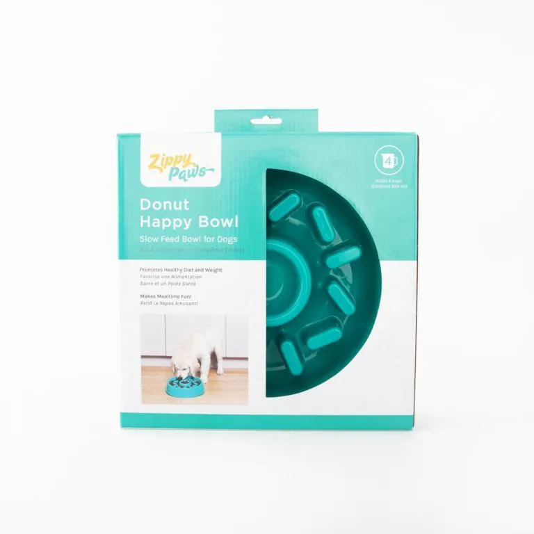 Zippy Paws Happy Bowl - Donut